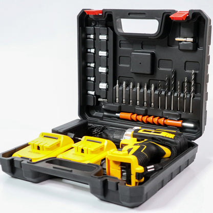 Furadeira/Parafusadeira Sem Fio 48V – 340W, 2 Baterias, Maleta Completa + Bits (1550 RPM)