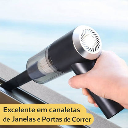 Aspirador Portátil Sem Fio para Carros, Frestas e Pequenos Vãos