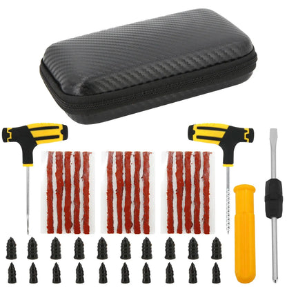 Kit de Reparo de Pneus Tubeless – (Completo com Estojo EVA)
