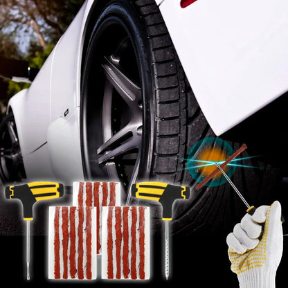 Kit de Reparo de Pneus Tubeless – (Completo com Estojo EVA)