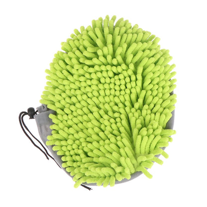 Escova Telescópica de Microfibra 2 em 1 – Lave o Carro em Minutos, Onde Estiver