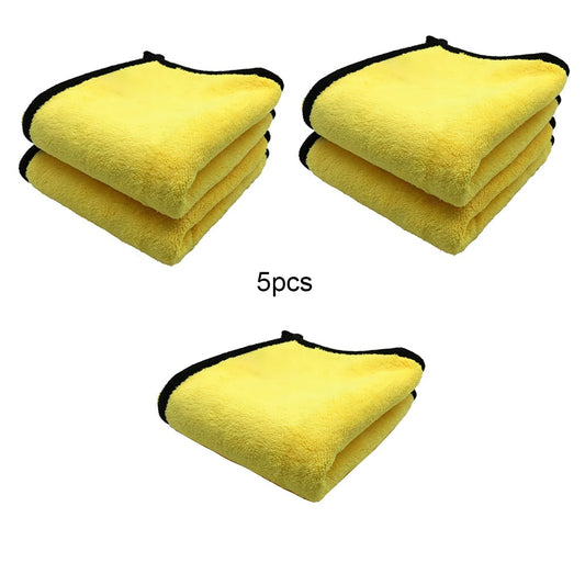 Kit de Toalhas de Microfibra 30×30 (5Pcs)